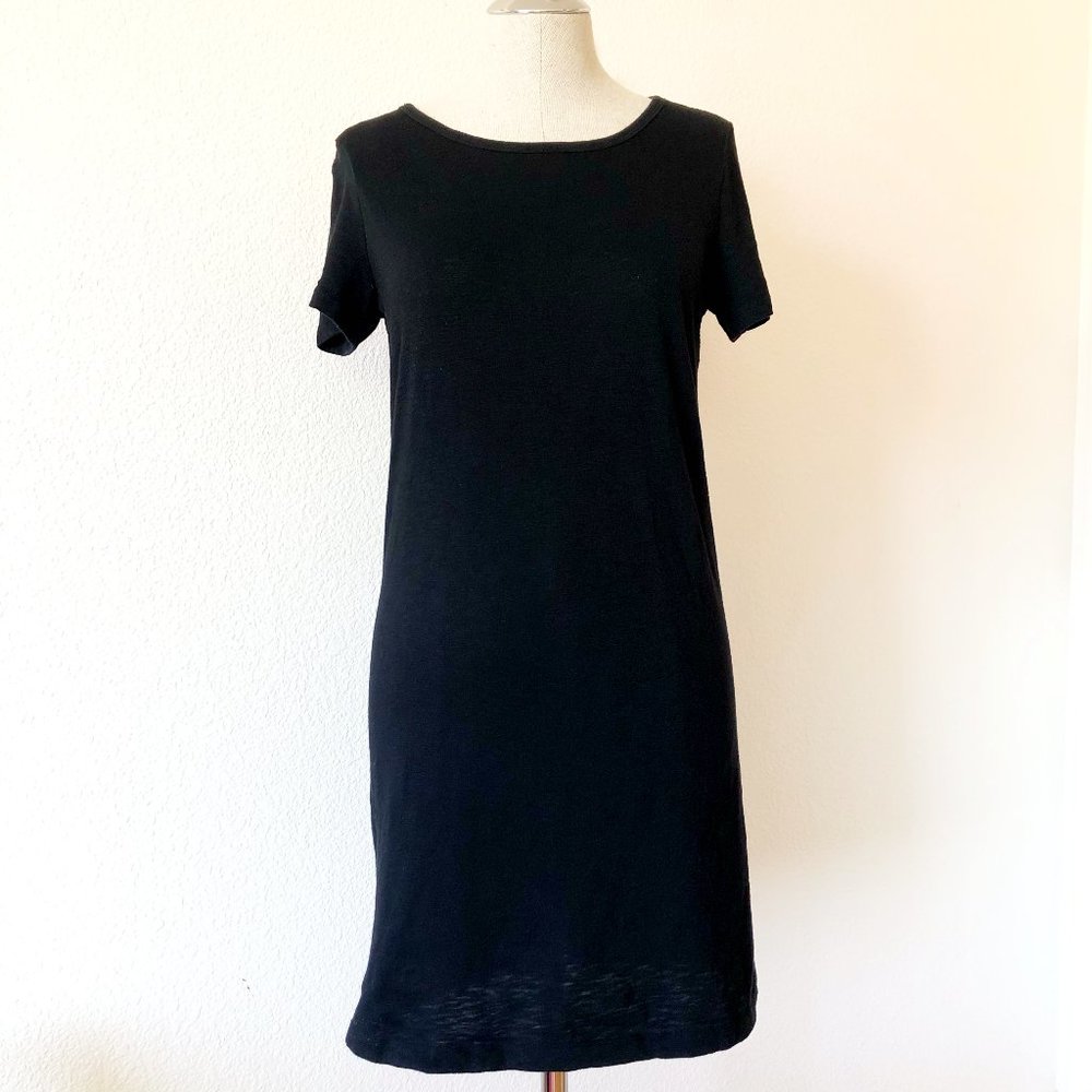 Old Navy Short Sleeve Shift Dress Black XS